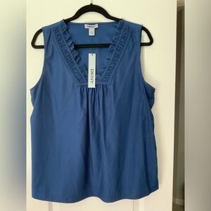 NWT DKNY sleeveless top